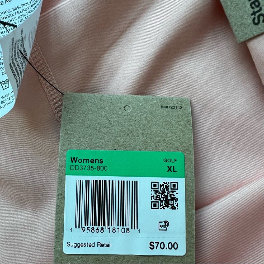 Nike Club 15” Arctic Org Peach Golf Skort Women’s Size XL - Picture 12 of 12